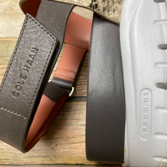 Cole Haan Reptile Print ZeroGrand Slide Sandal - Picture 3 of 10